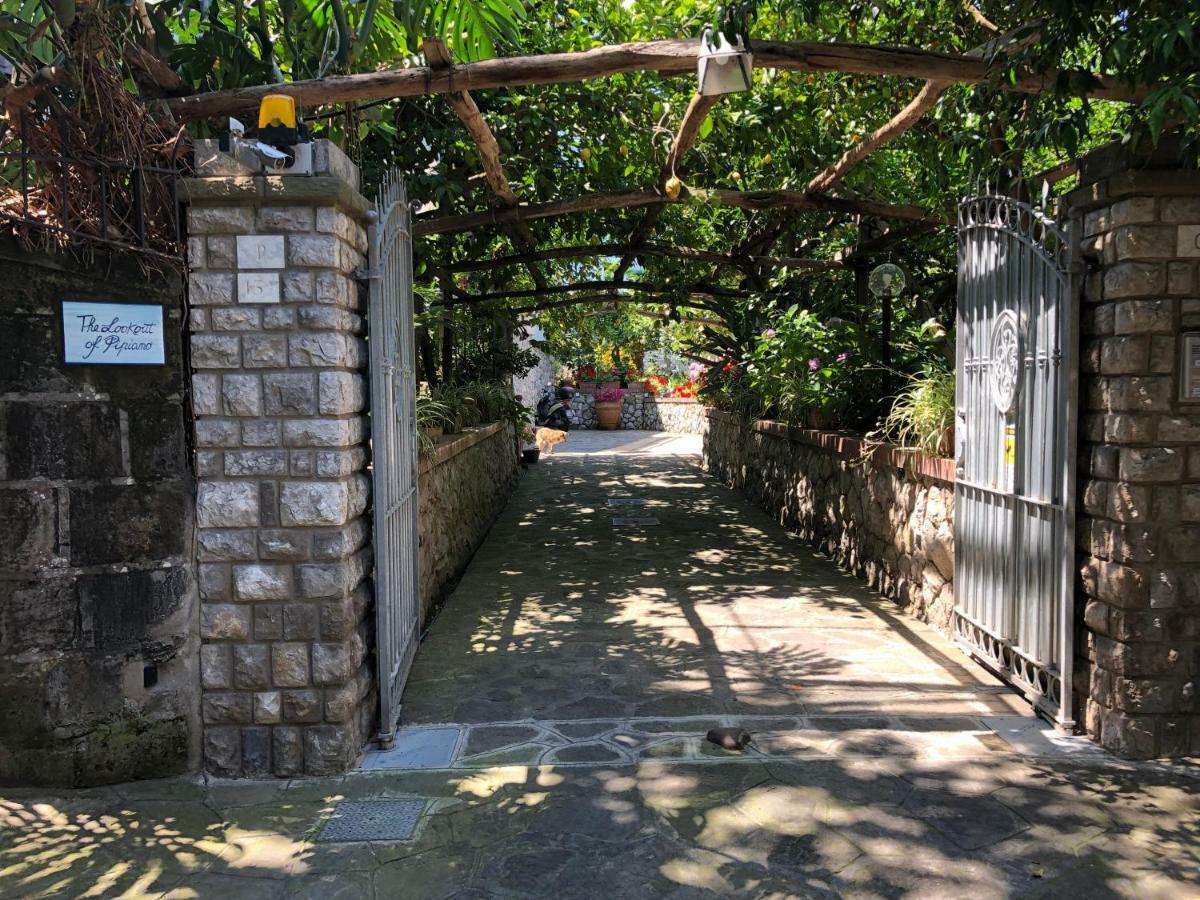 The Lookout Of Pipiano Villa Massa Lubrense Exterior foto